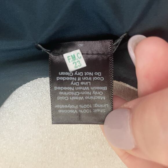 Vintage Y2K Ann Taylor Dress Women 12 Green Beige Purple Large Flowers Babydoll - Picture 9 of 13